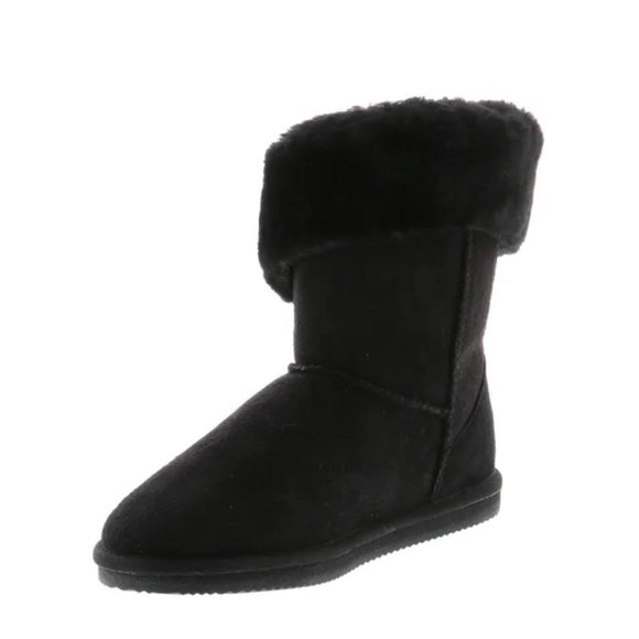 NWOB Apres V-Tassel Boot Faux Suede/Fur Boot, Women's 9M - Picture 5 of 6